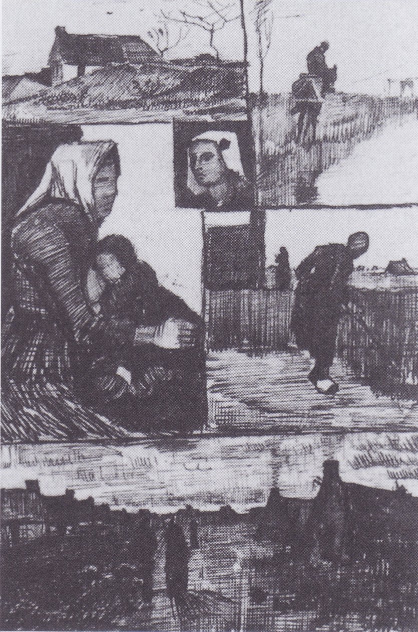 Skisse ark av Vincent van Gogh