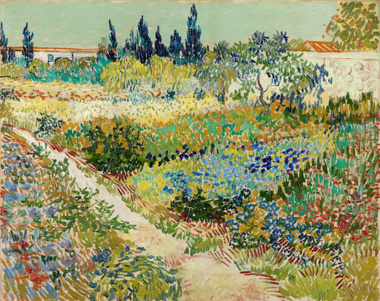 Hagen i Arles, 1888 av Vincent van Gogh