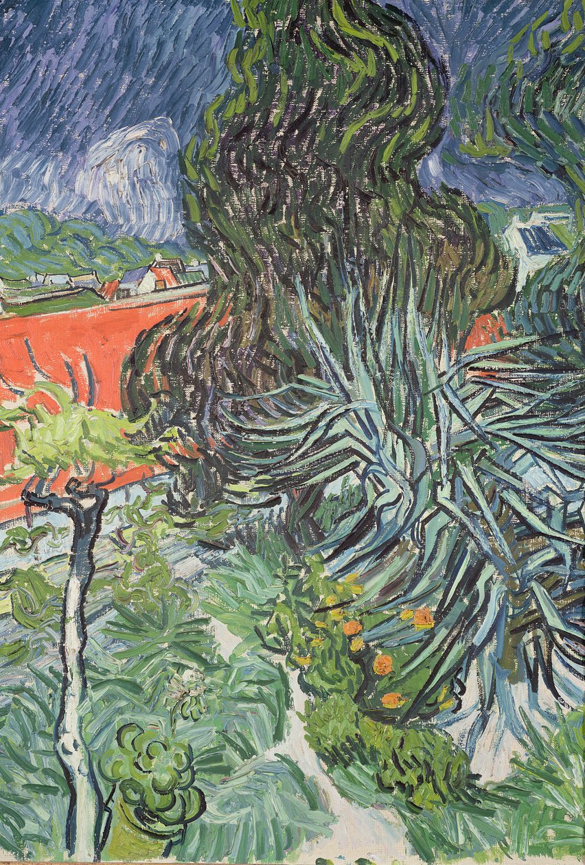 The Garden of Doctor Gachet i Auvers-sur-Oise, 1890 av Vincent van Gogh