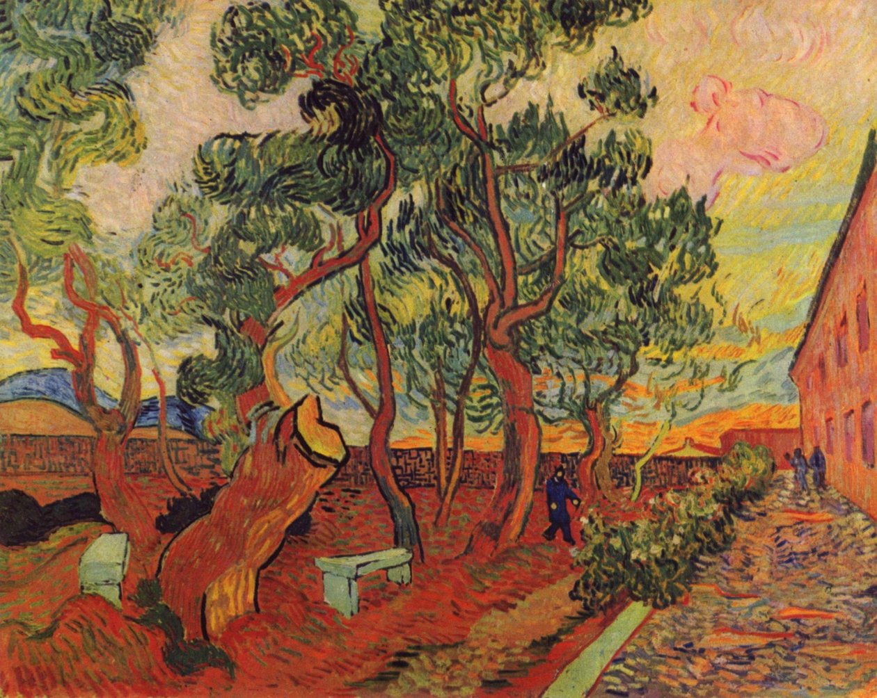 Garden of Saint-Paul sykehus av Vincent van Gogh