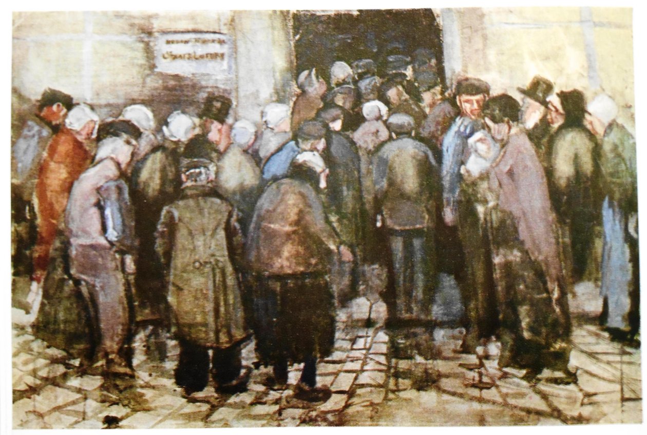 Lotteriet av Vincent van Gogh
