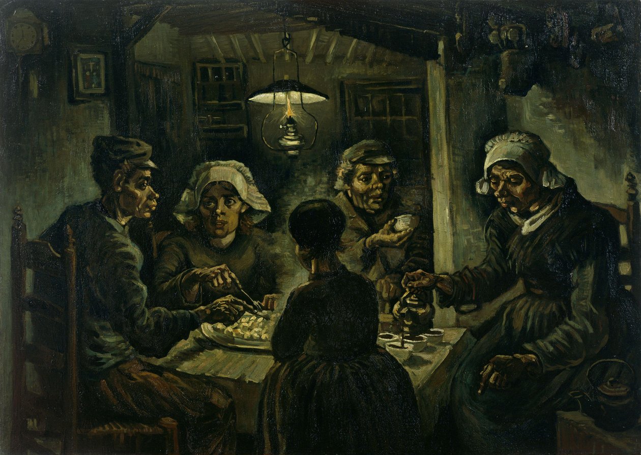 Poteteterne av Vincent van Gogh