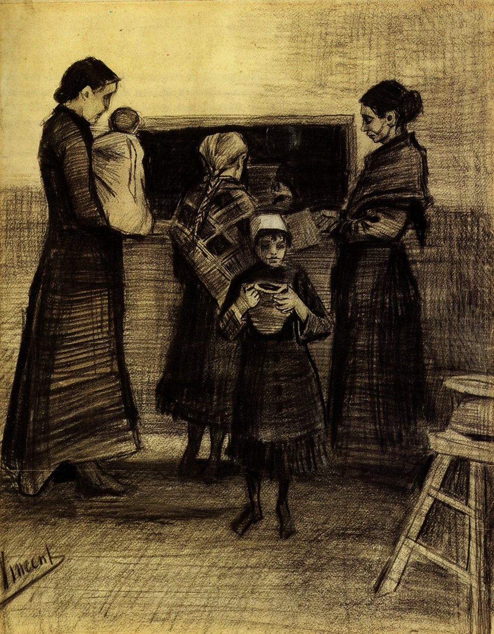 Det offentlige suppekjøkkenet F102a av Vincent van Gogh