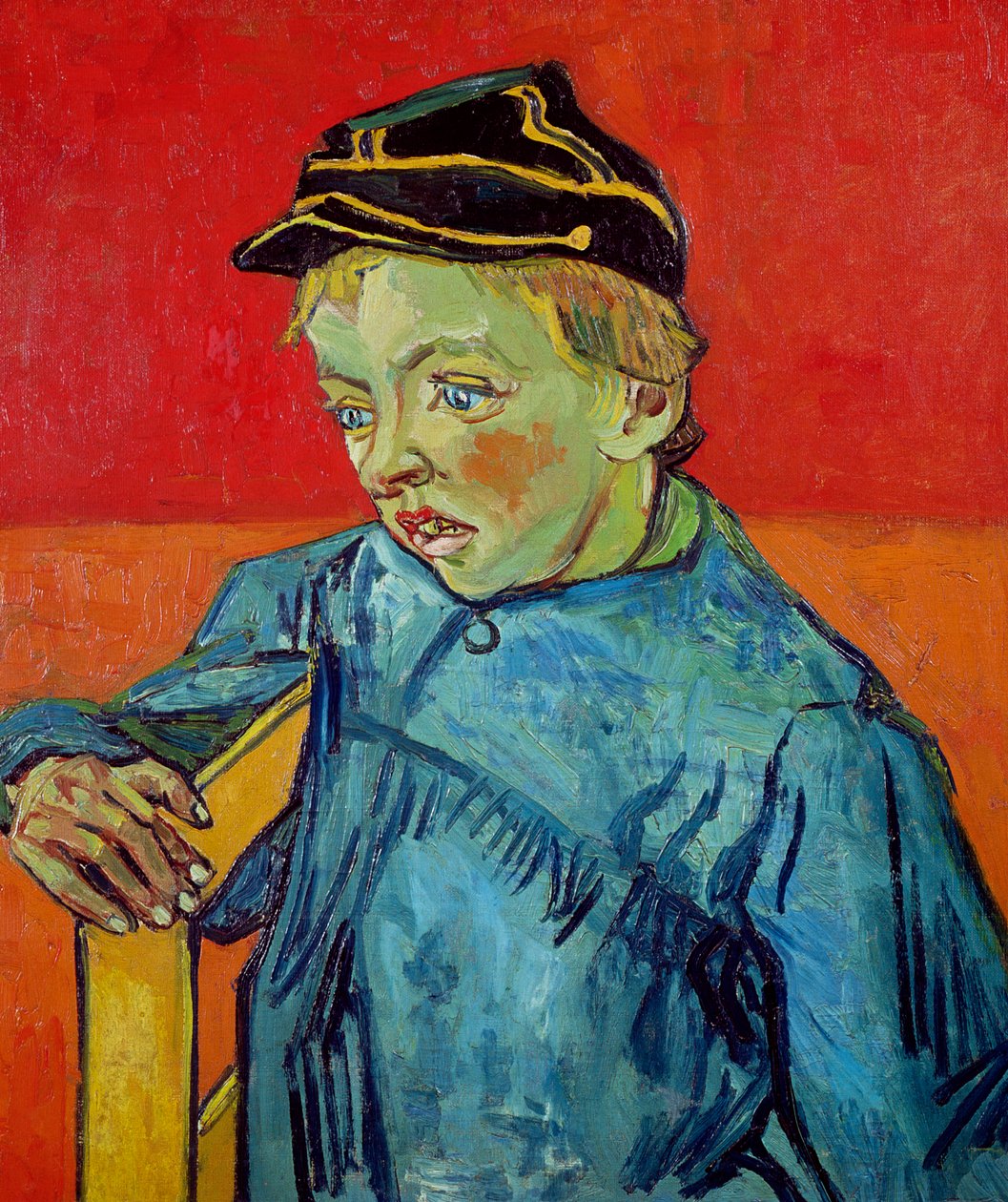 Skolegutten, 1889-90 av Vincent van Gogh