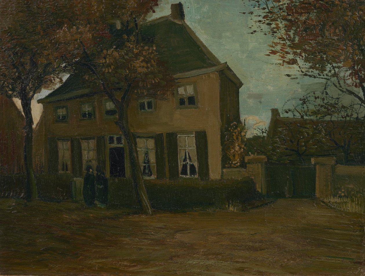 Prestegården i Nuenen av Vincent van Gogh