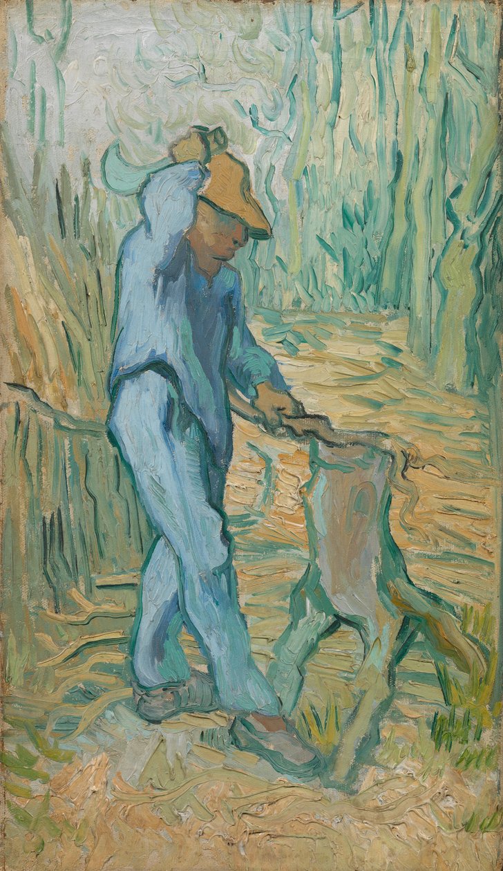 Vedhoggeren (etter Hirse) av Vincent van Gogh