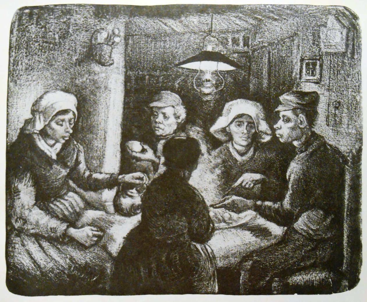 Potetspiserne av Vincent van Gogh