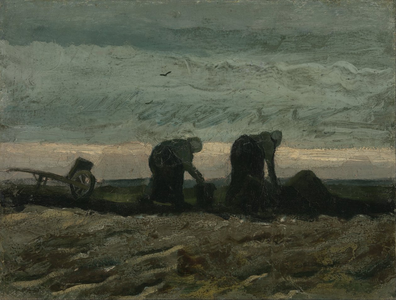 To kvinner på heia av Vincent van Gogh