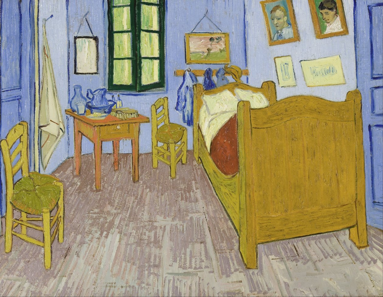 Van Goghs soverom i Arles av Vincent van Gogh