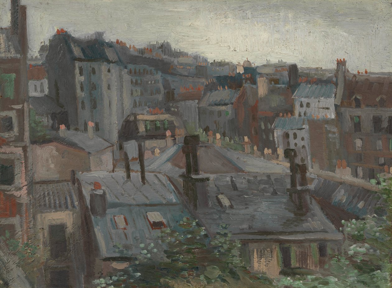 Utsikt fra Vincents studio av Vincent van Gogh
