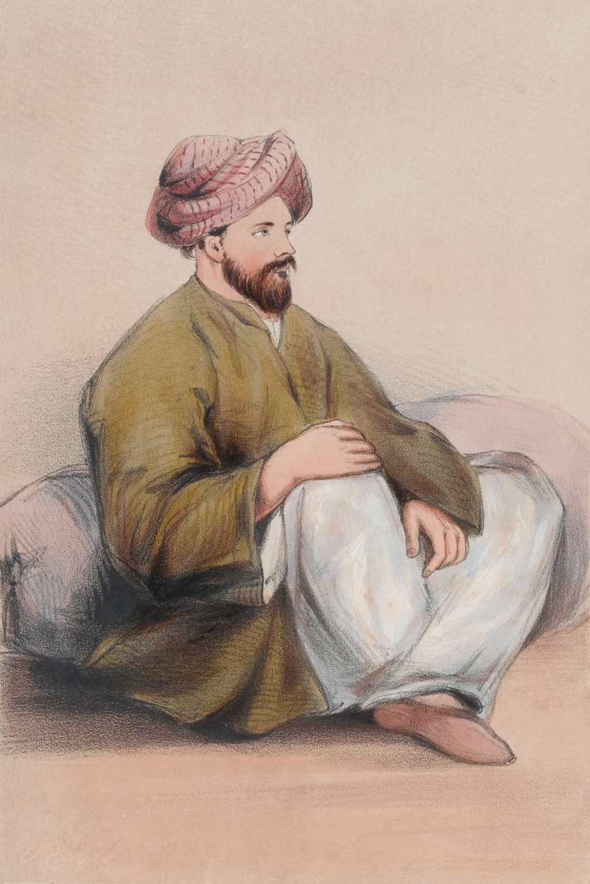Major Eldred Pottinger, Bombay Artillery, knyttet til den politiske tjenesten av Vincent (after) Eyre