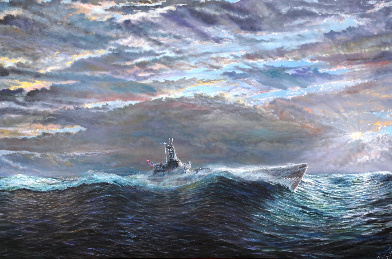 Ascension of USS Puffer 10.–17. oktober 1943, 2020 av Vincent Alexander Booth