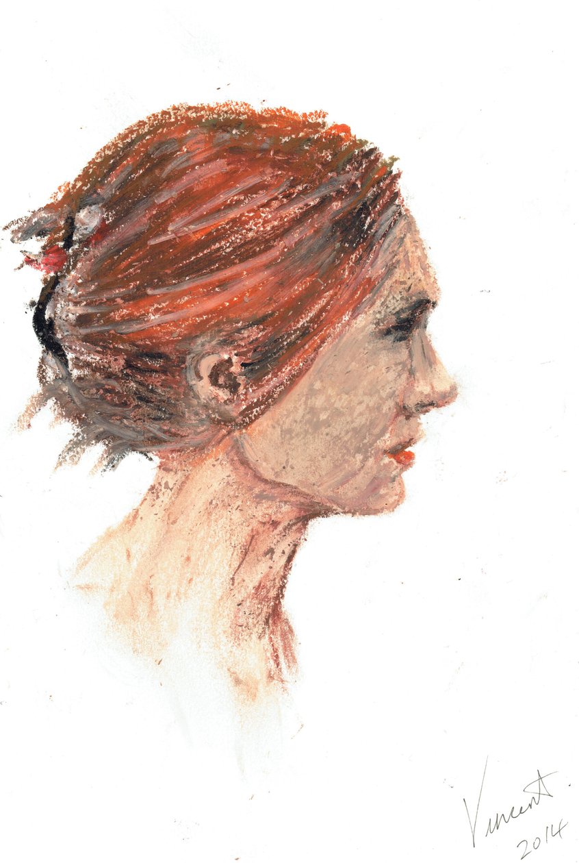 Ansikt, 2013 av Vincent Alexander Booth