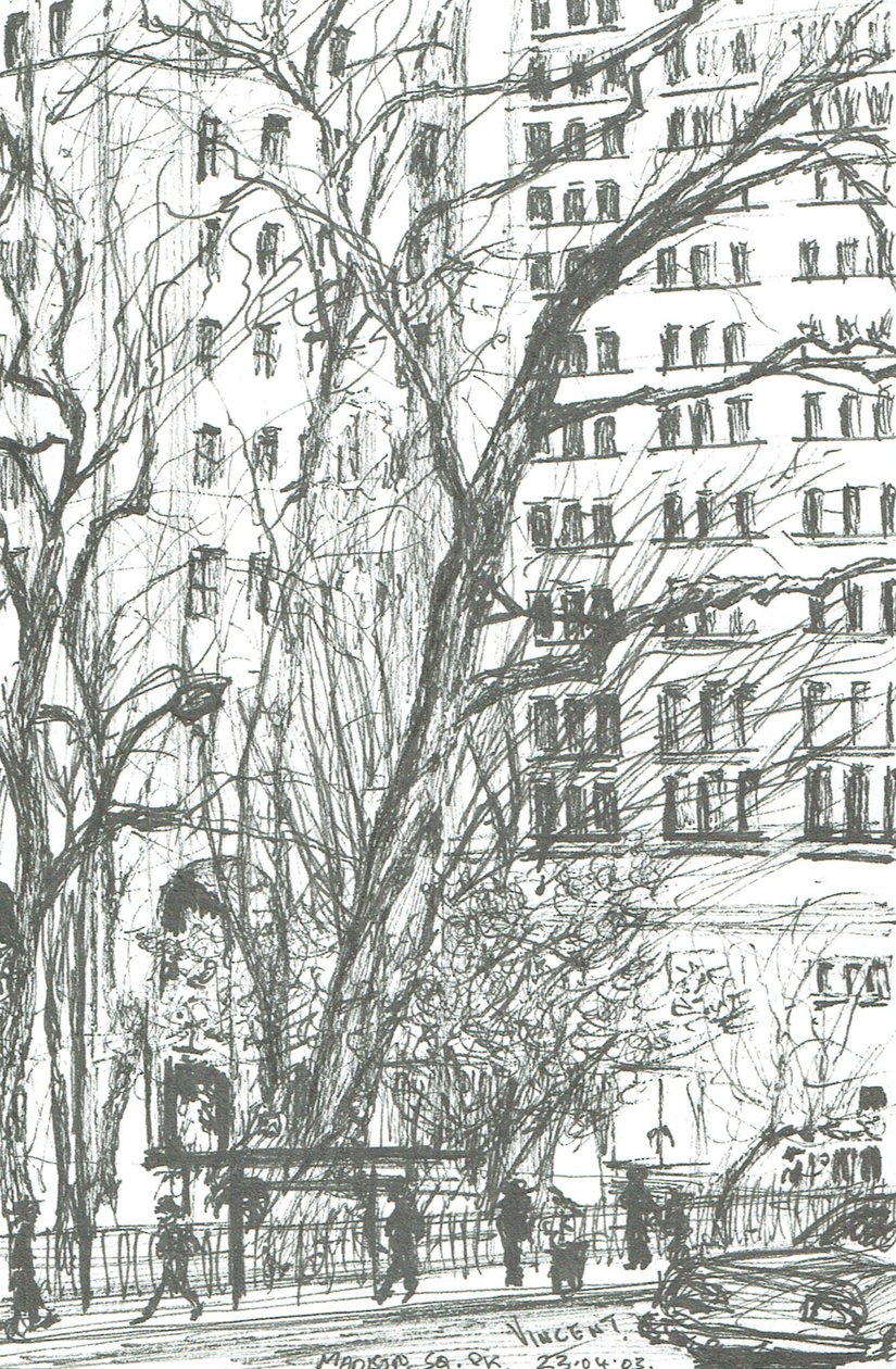 Madison Square park New York, 2003 av Vincent Alexander Booth