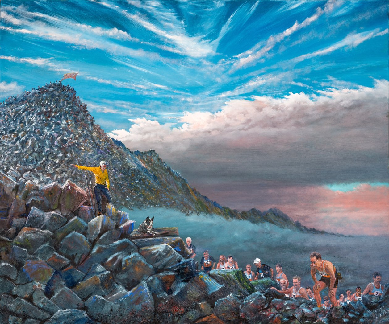 Mike and the Cheshire Hillbillies, 2023 av Vincent Alexander Booth