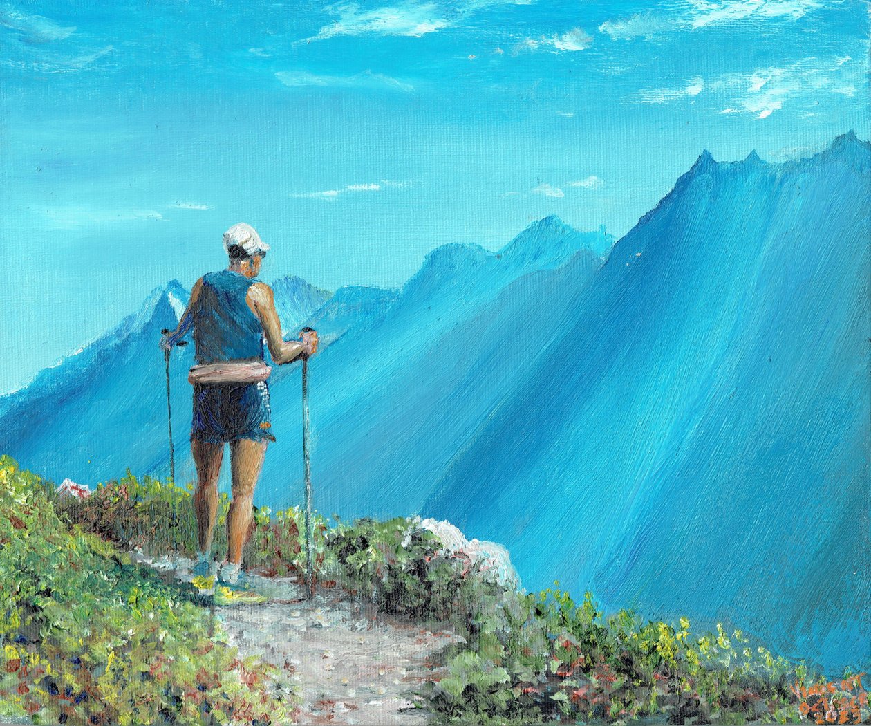 Mountain Mike, 2023 av Vincent Alexander Booth