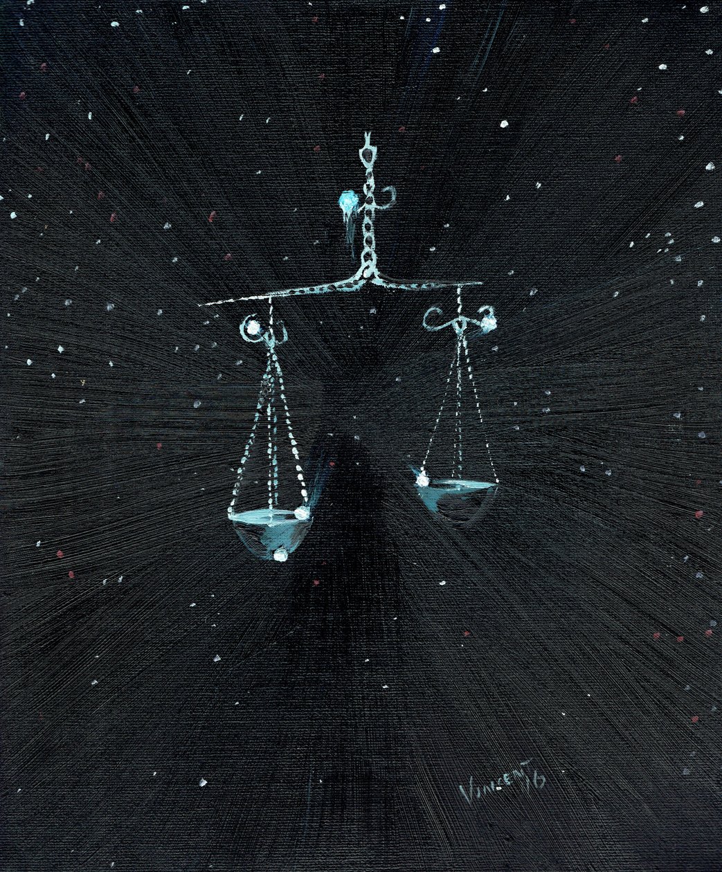 Stjernetegn Libra, 2016, av Vincent Alexander Booth