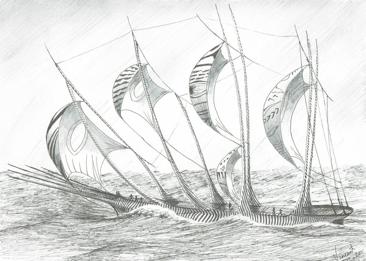 Storm Creators Celtic Sea, 2020 av Vincent Alexander Booth