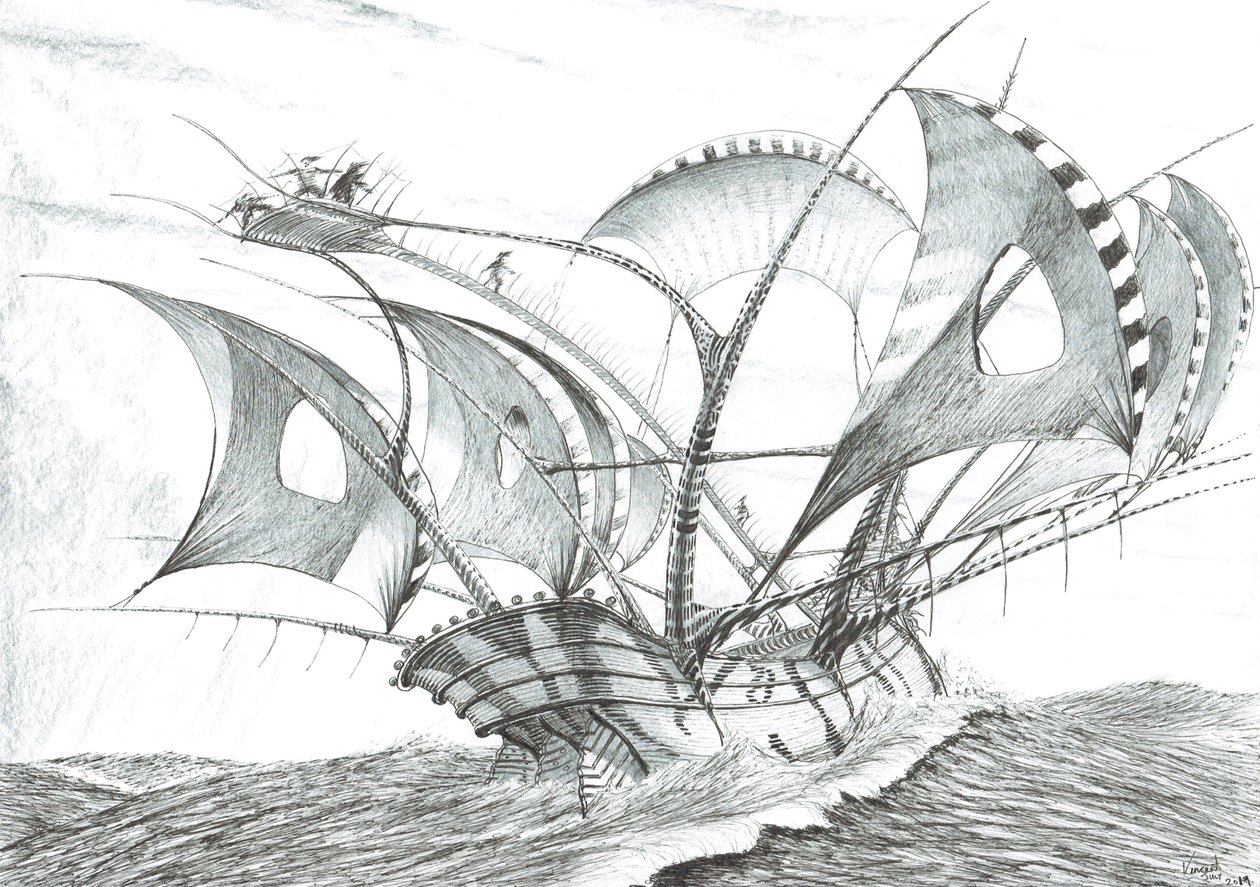 Storm Creators Ceram Sea, 2019 av Vincent Alexander Booth