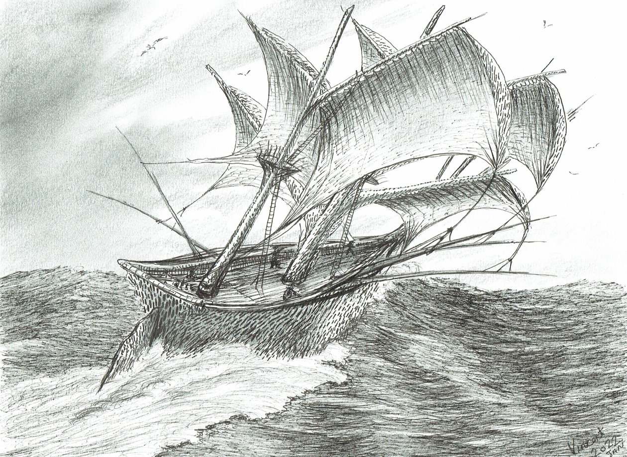 Storm Creators Gulf of Oman, 2022 av Vincent Alexander Booth