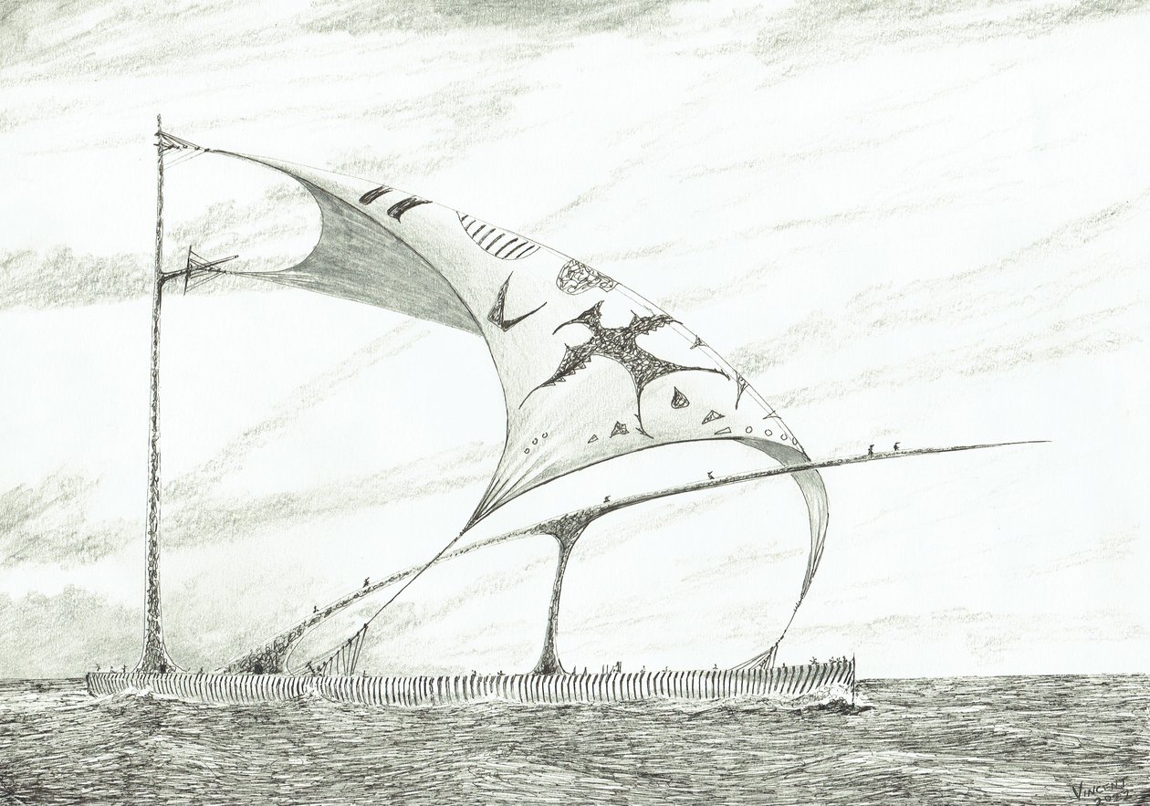 Storm Creators Gulf of Thailand, 2022 av Vincent Alexander Booth