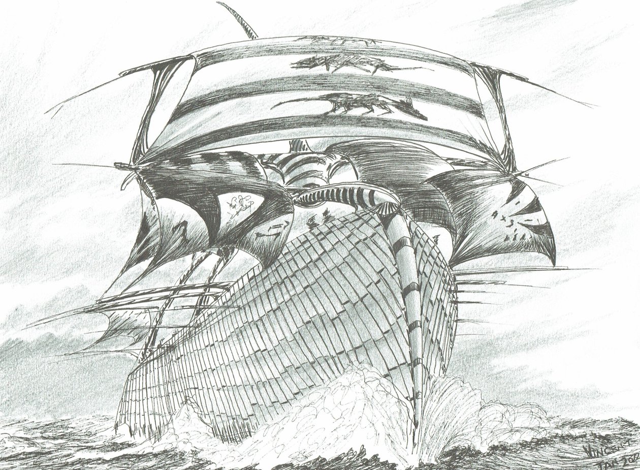 Storm Creators Lake Victoria, 2022 av Vincent Alexander Booth