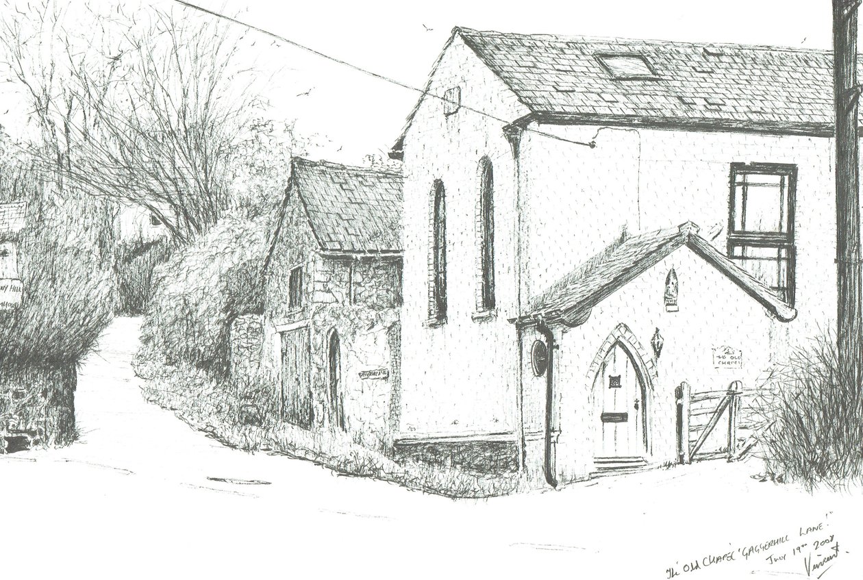 The Old Chapel, Brighstone Isle of Wight, 2008 av Vincent Alexander Booth