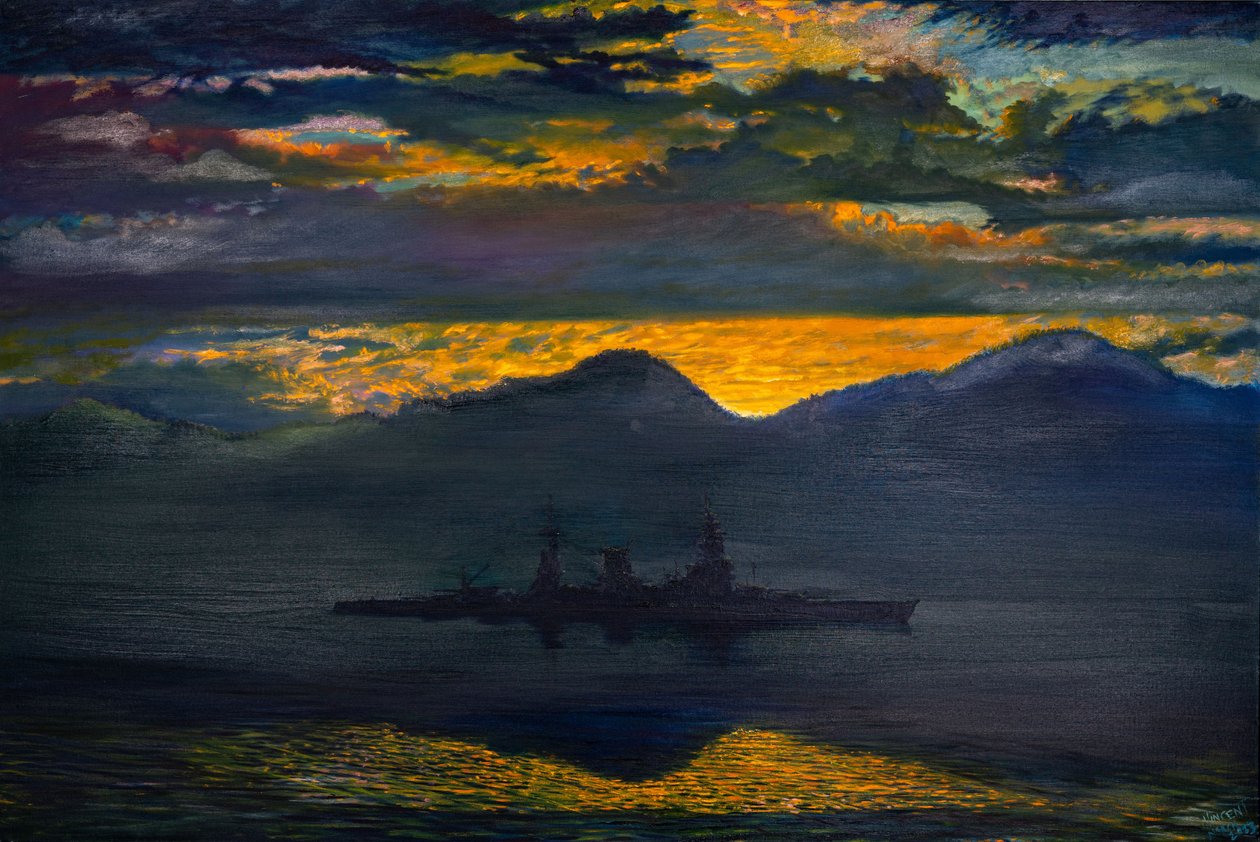 Mysteriet med slagskipet Mutsu, 2023 av Vincent Alexander Booth