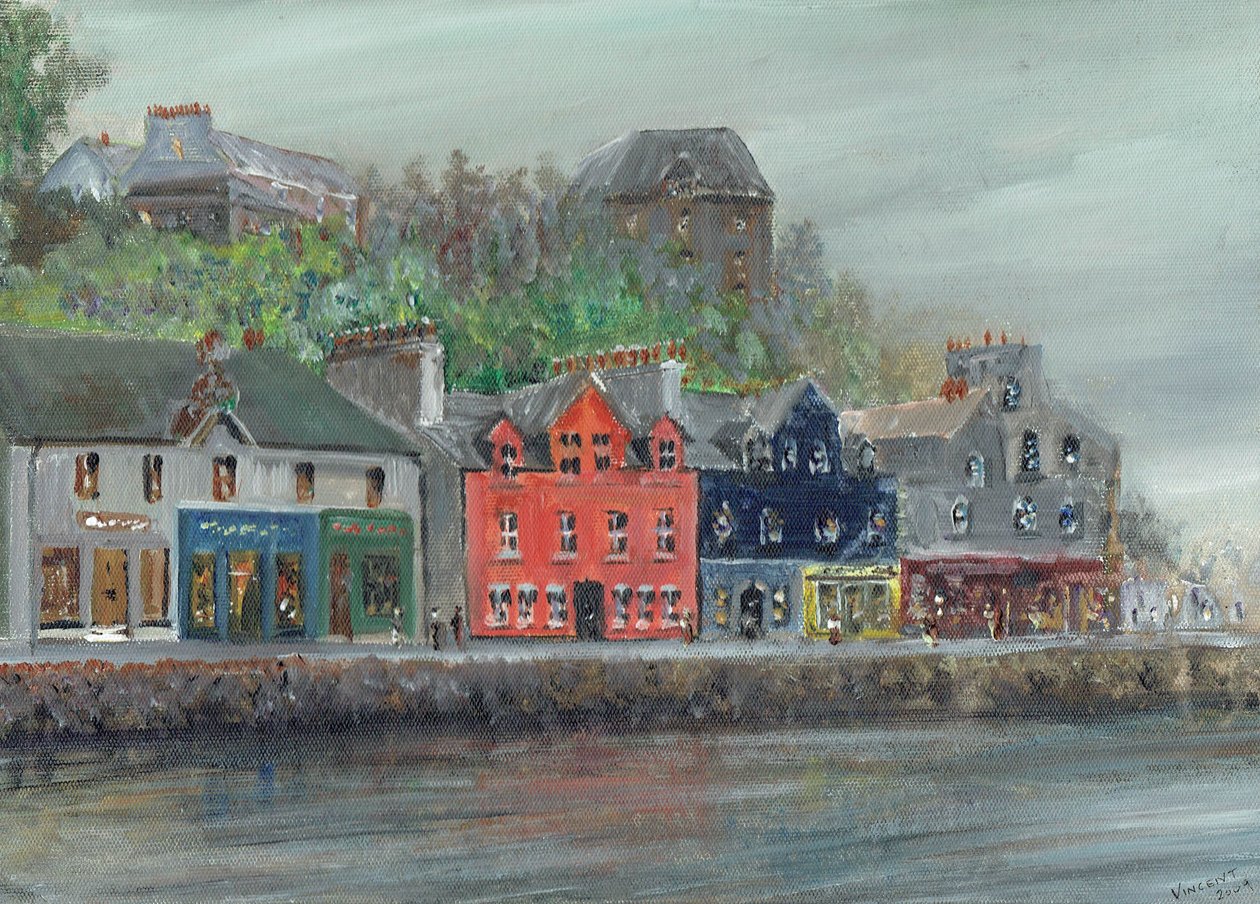 Tobermory i regn, 2009 av Vincent Alexander Booth