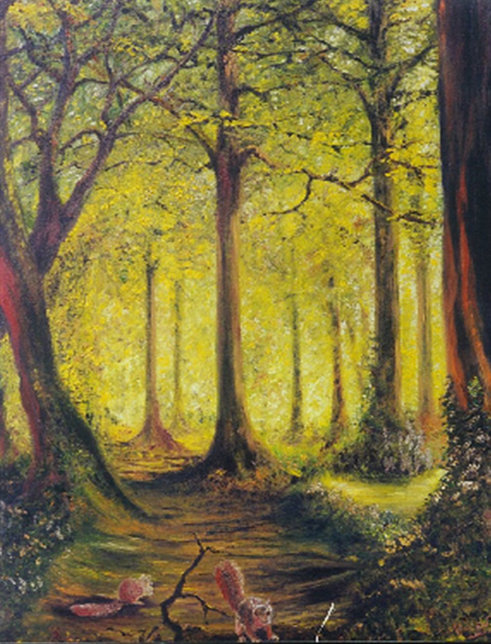 Woodland Yellow av Vincent Alexander Booth