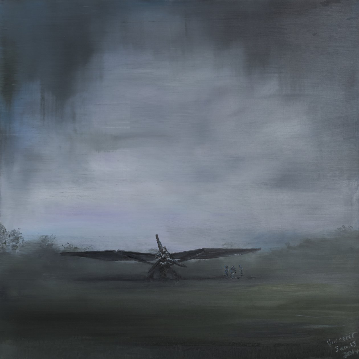 mørke hemmeligheter (2), 2014, av Vincent Alexander Booth