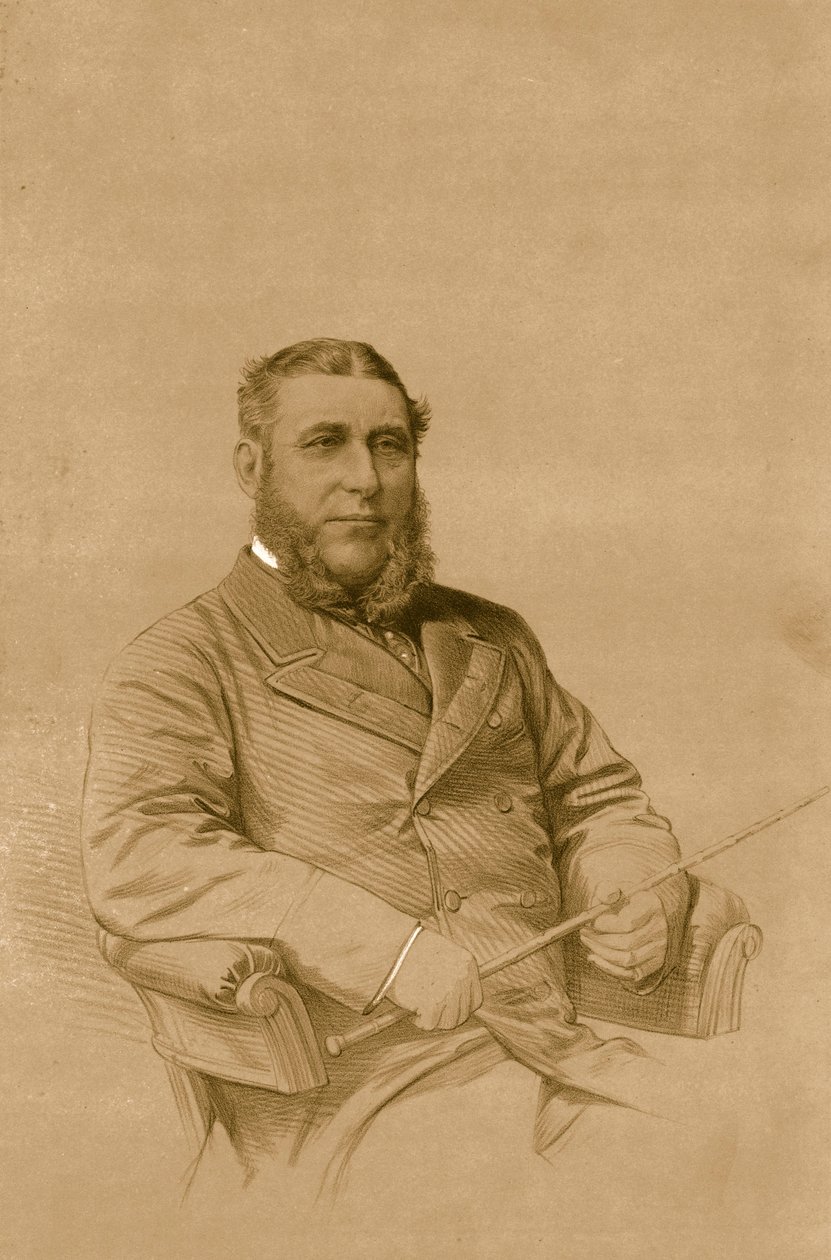 Mr.T.T. Drake, 1879. av Vincent Brooks Day and Son