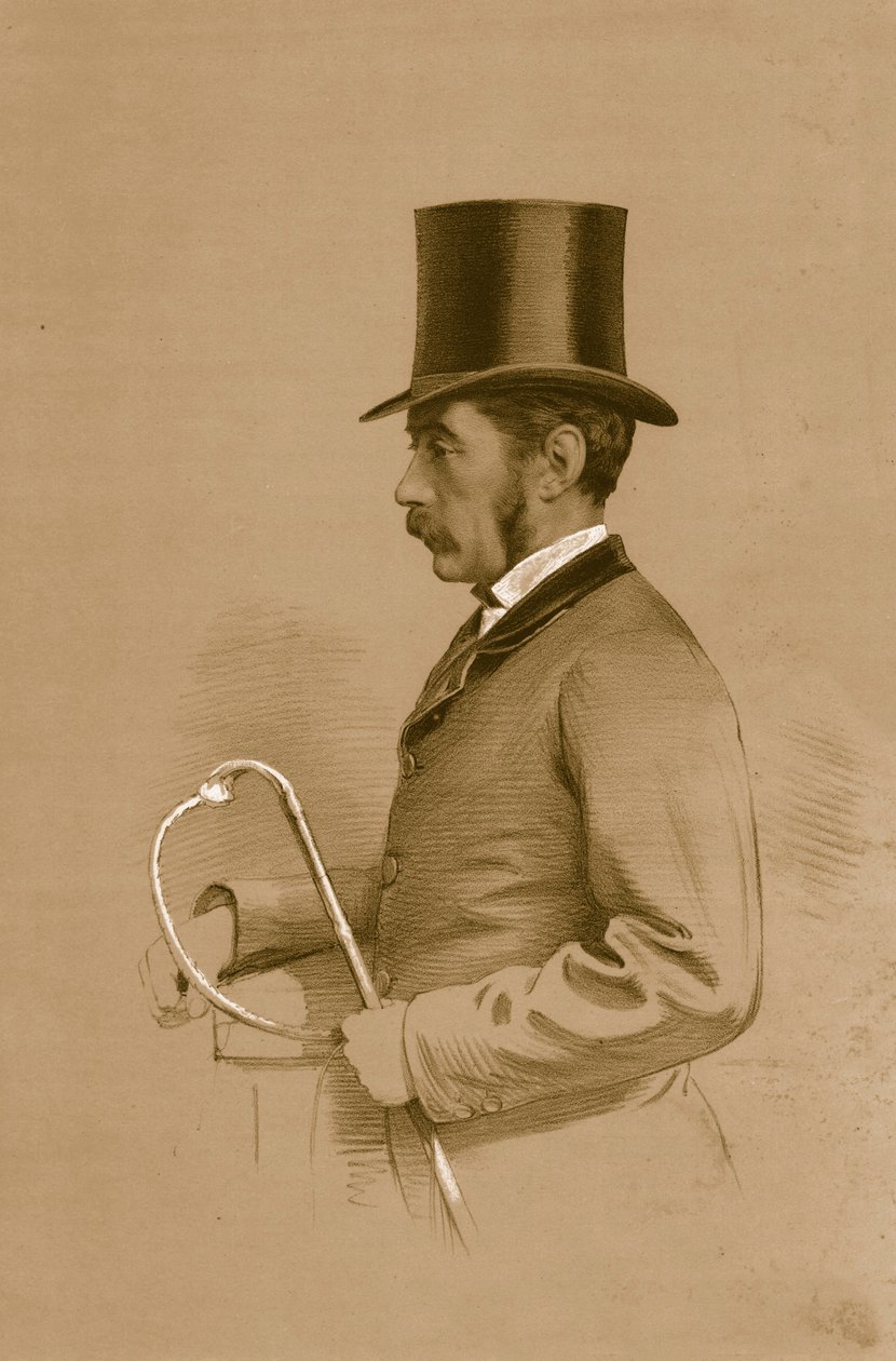 Jarlen av Zetland, 1879. av Vincent Brooks Day and Son