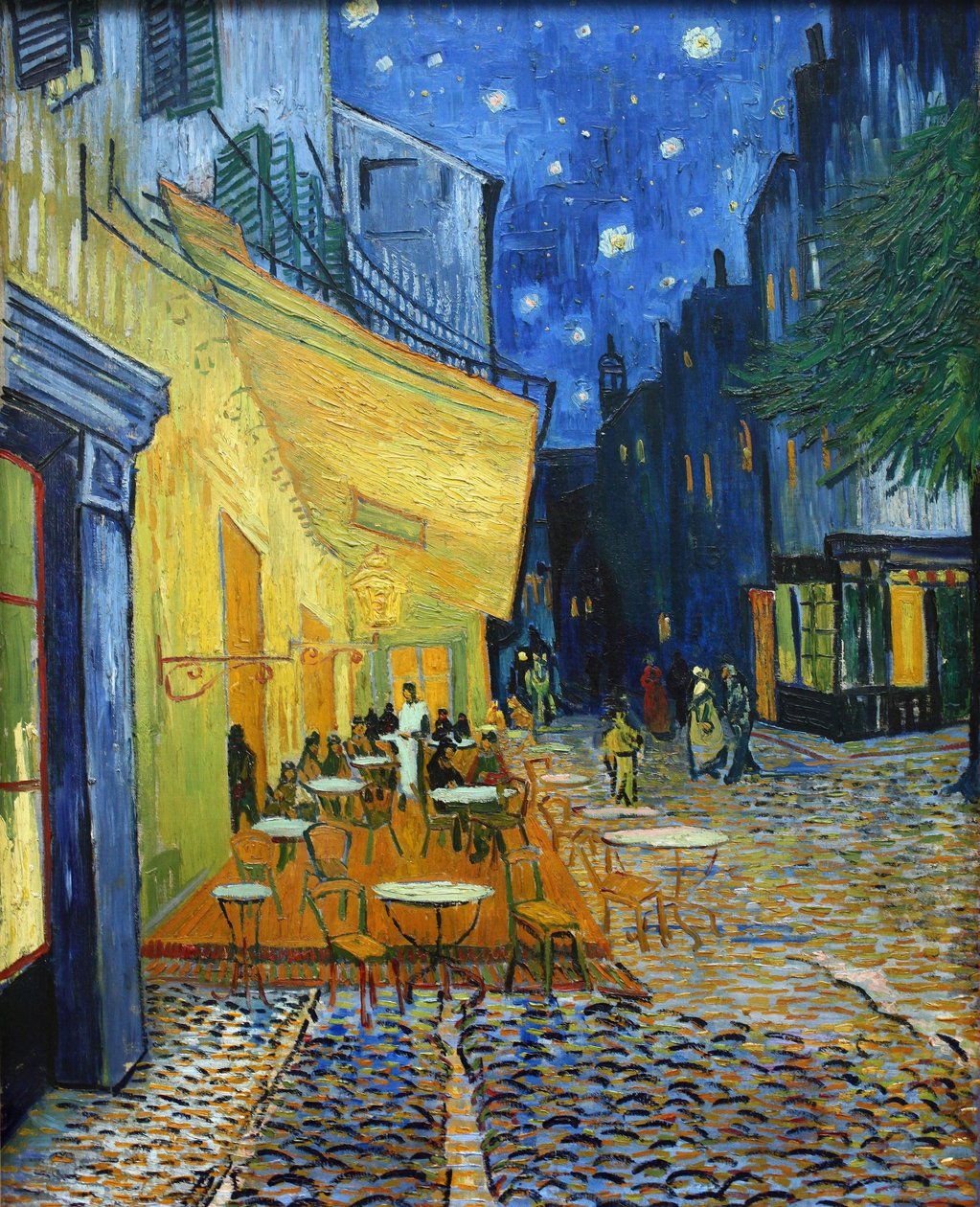 Café terrasse om natten Café terrasse om natten, 1888. av Vincent van Gogh