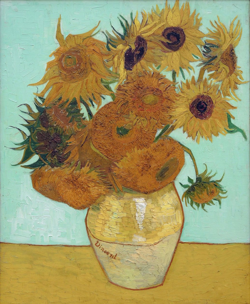 Solsikker, 1888. av Vincent van Gogh
