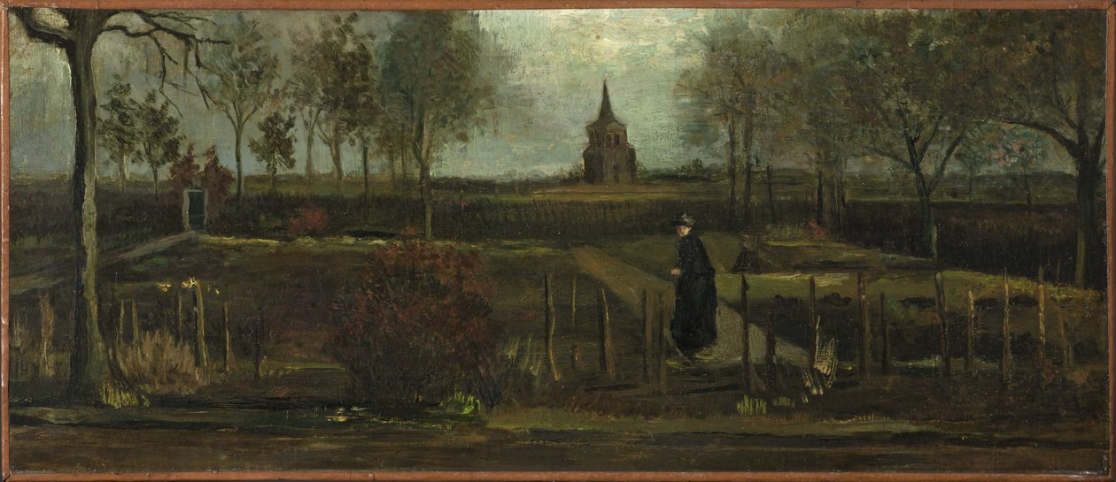 Prestegården i Nuenen våren 1884. av Vincent van Gogh