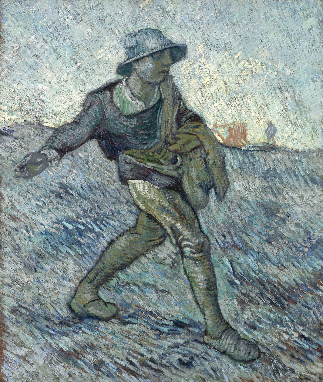 Såmannen etter Hirse, 1890. av Vincent van Gogh