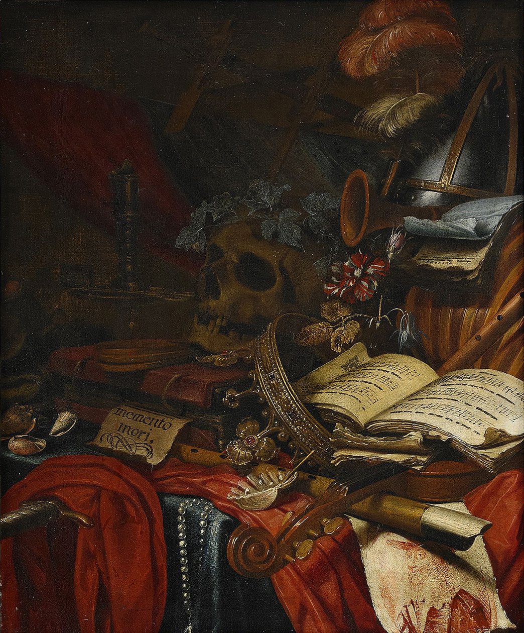 Memento Mori av Vincent Laurensz Vinne van der