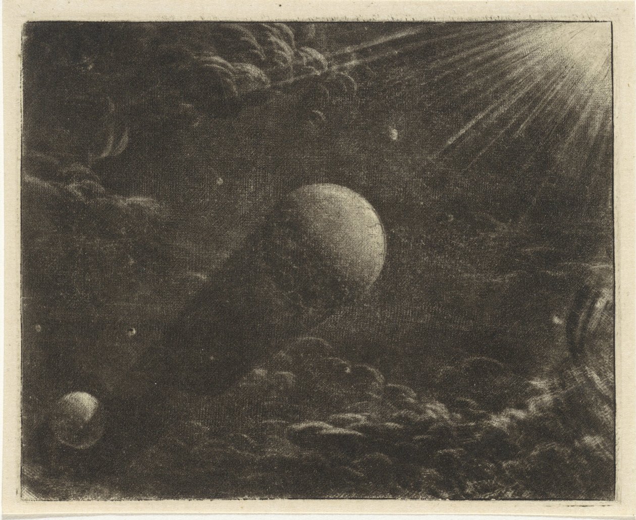 Måneformørkelse av Vincent Laurensz. van der Vinne (II)