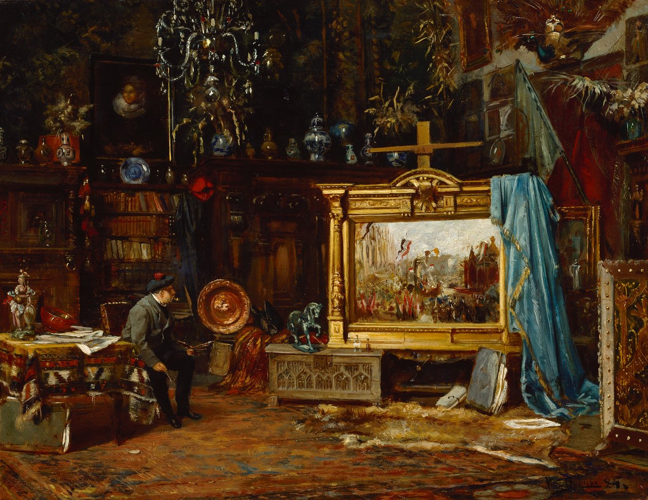 Fra et studio av Vincent Stoltenberg Lerche