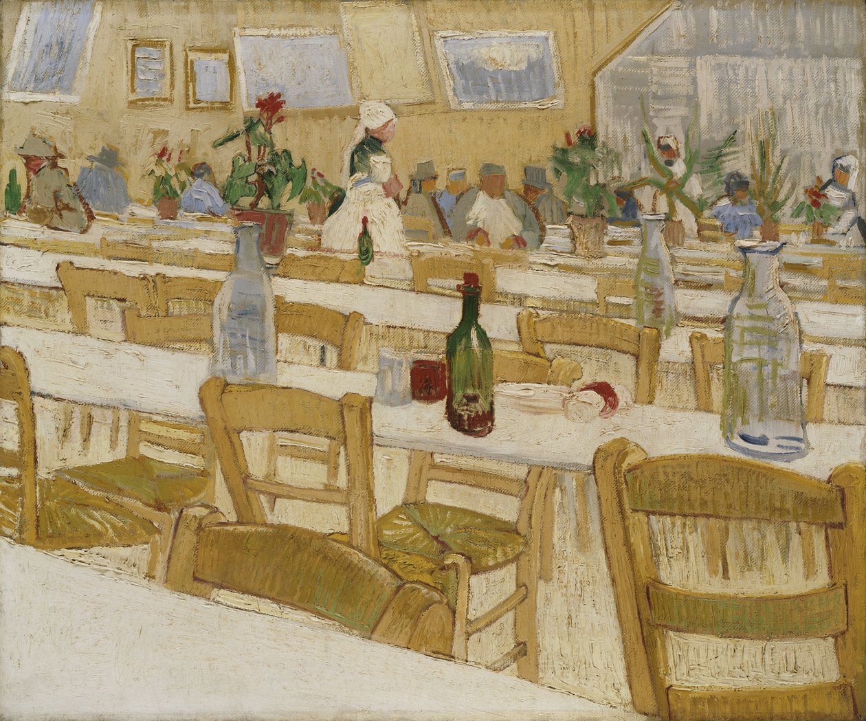 Et restaurantinteriør, 1887-88 av Vincent van Gogh