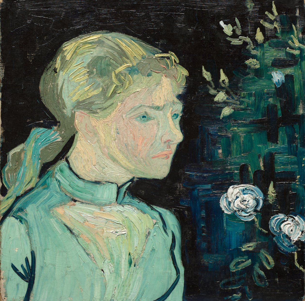 Adeline Ravoux, 1890 av Vincent van Gogh