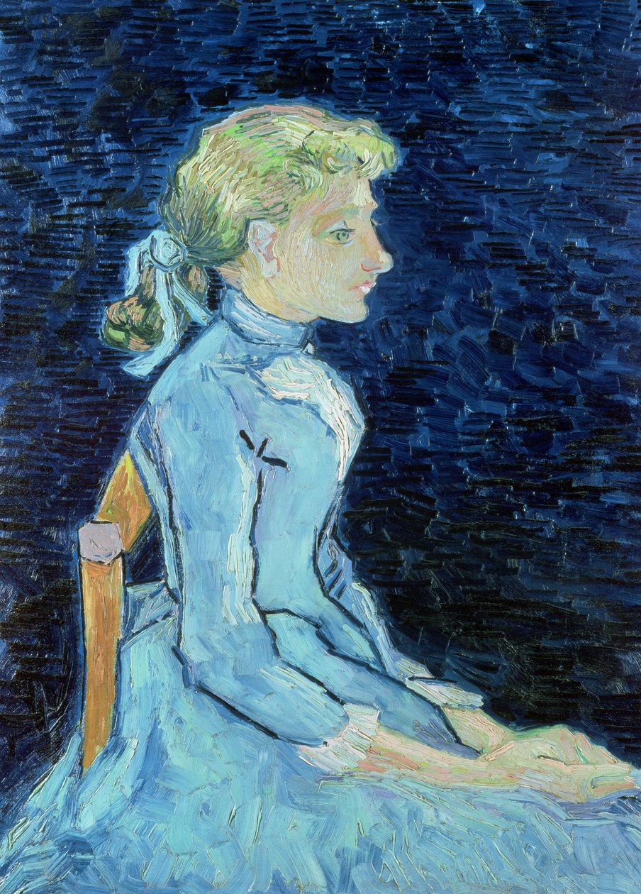 Adeline Ravoux, 1890 av Vincent van Gogh