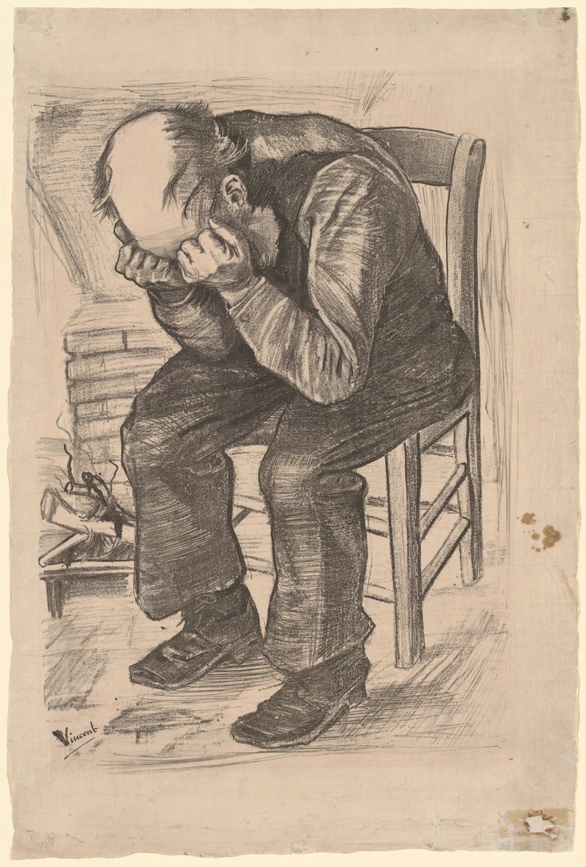 Ved evighetens port av Vincent van Gogh