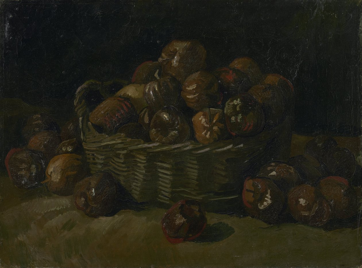 Kurv med epler av Vincent van Gogh