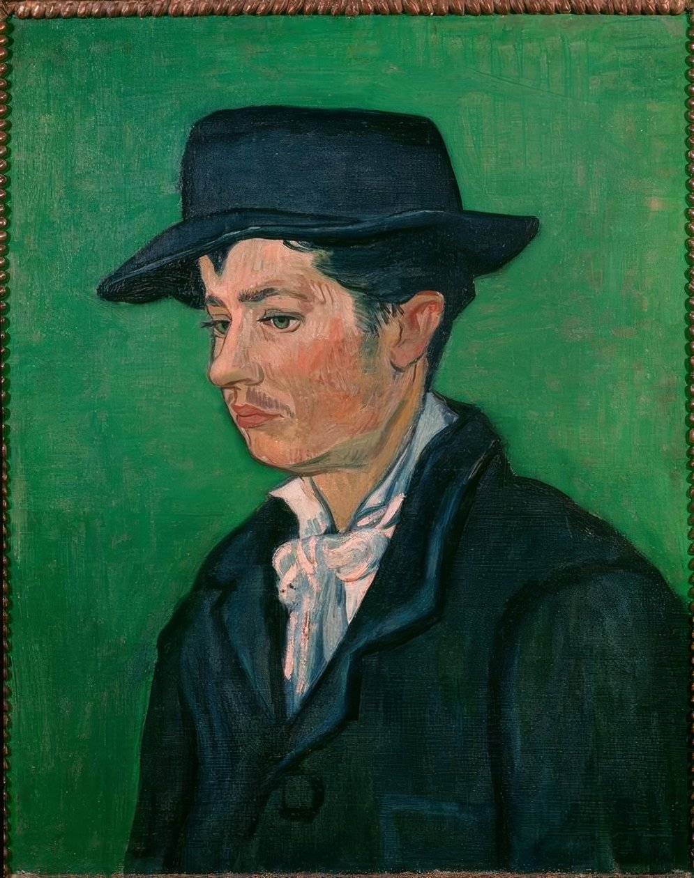 Portrett av Armand Roulin av Vincent van Gogh