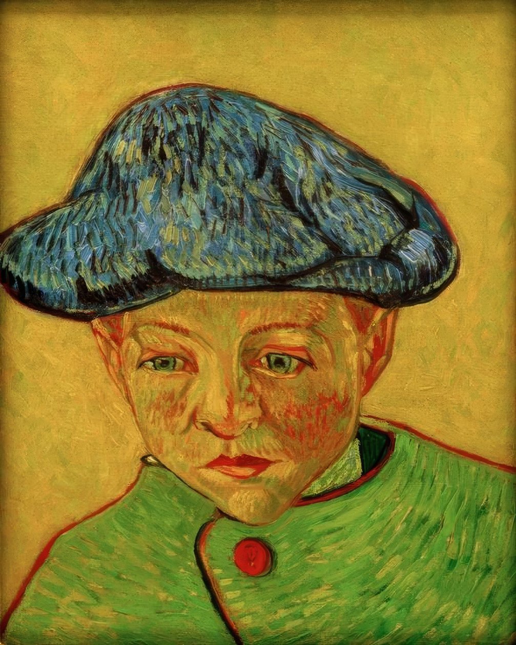 Portrett av Camille Roulin av Vincent van Gogh