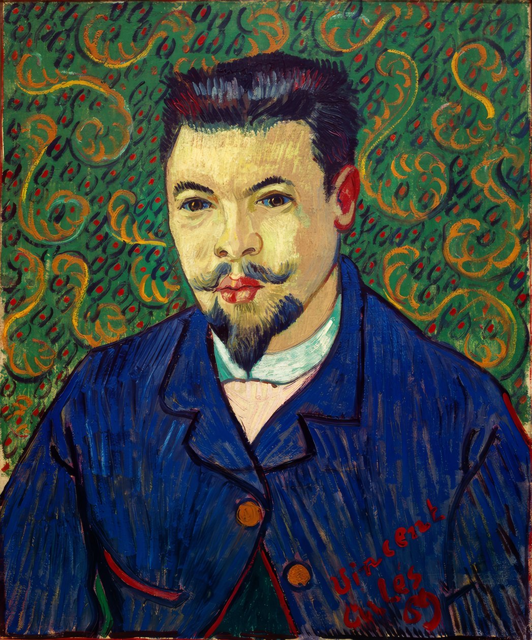 Portrett av doktor Felix Rey av Vincent van Gogh