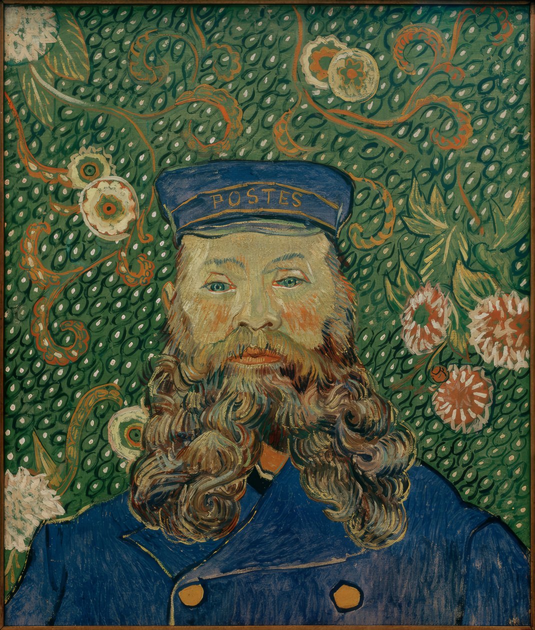Portrett av Joseph Roulin av Vincent van Gogh