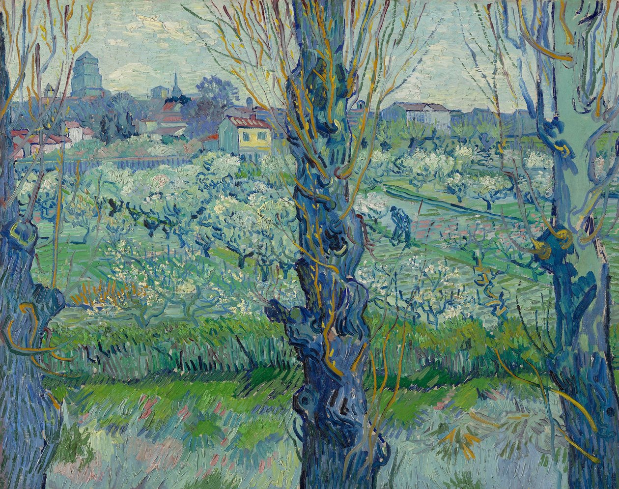 Utsikt over Arles av Vincent van Gogh